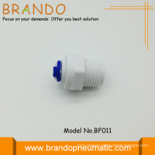 Pom Straight Plastic Male adapter 1/4"